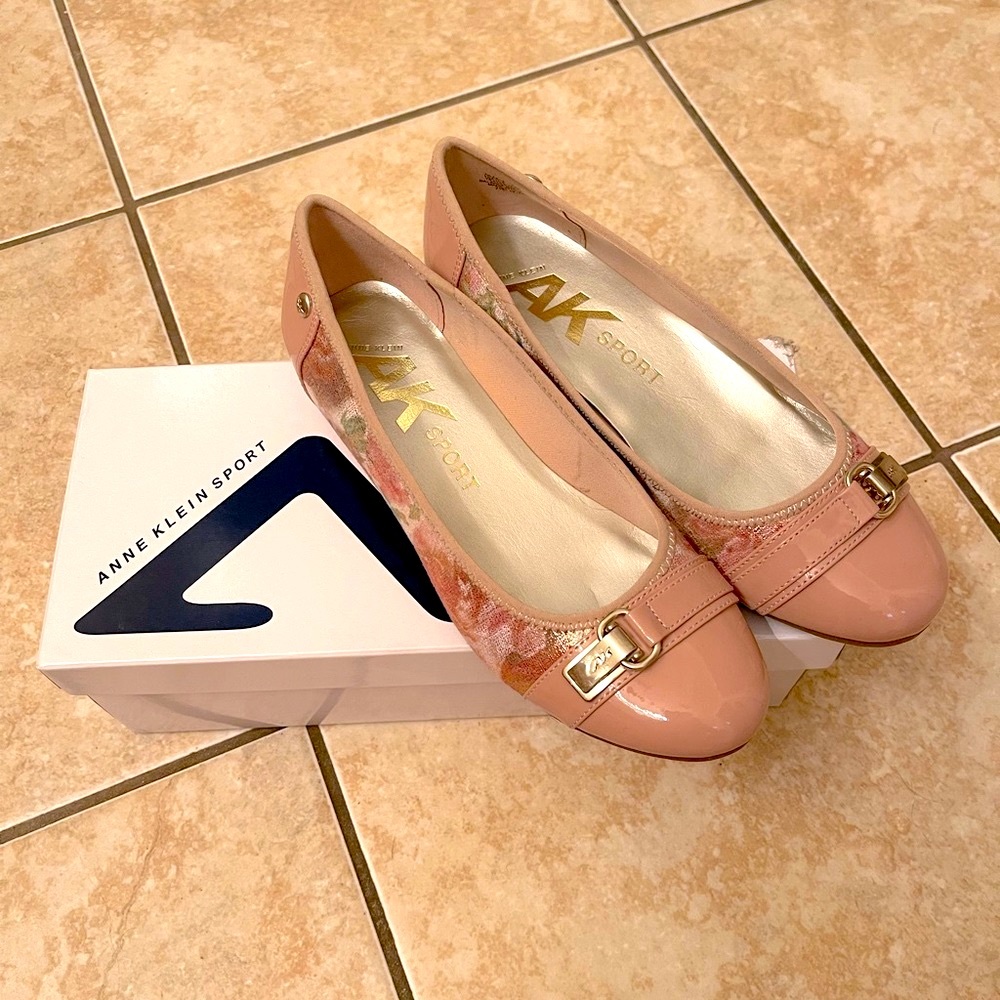 Anne Klein Sport AK Able fabric flats size 7